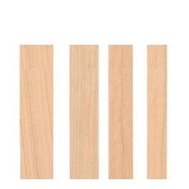 Wooden Candle Wicks, 40Pcs Candle Making Wicks Naturally Smokeless