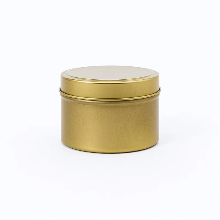 12cl Gold Candle Tins