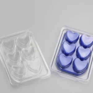 Love Heart Wax Melt Clam Shell