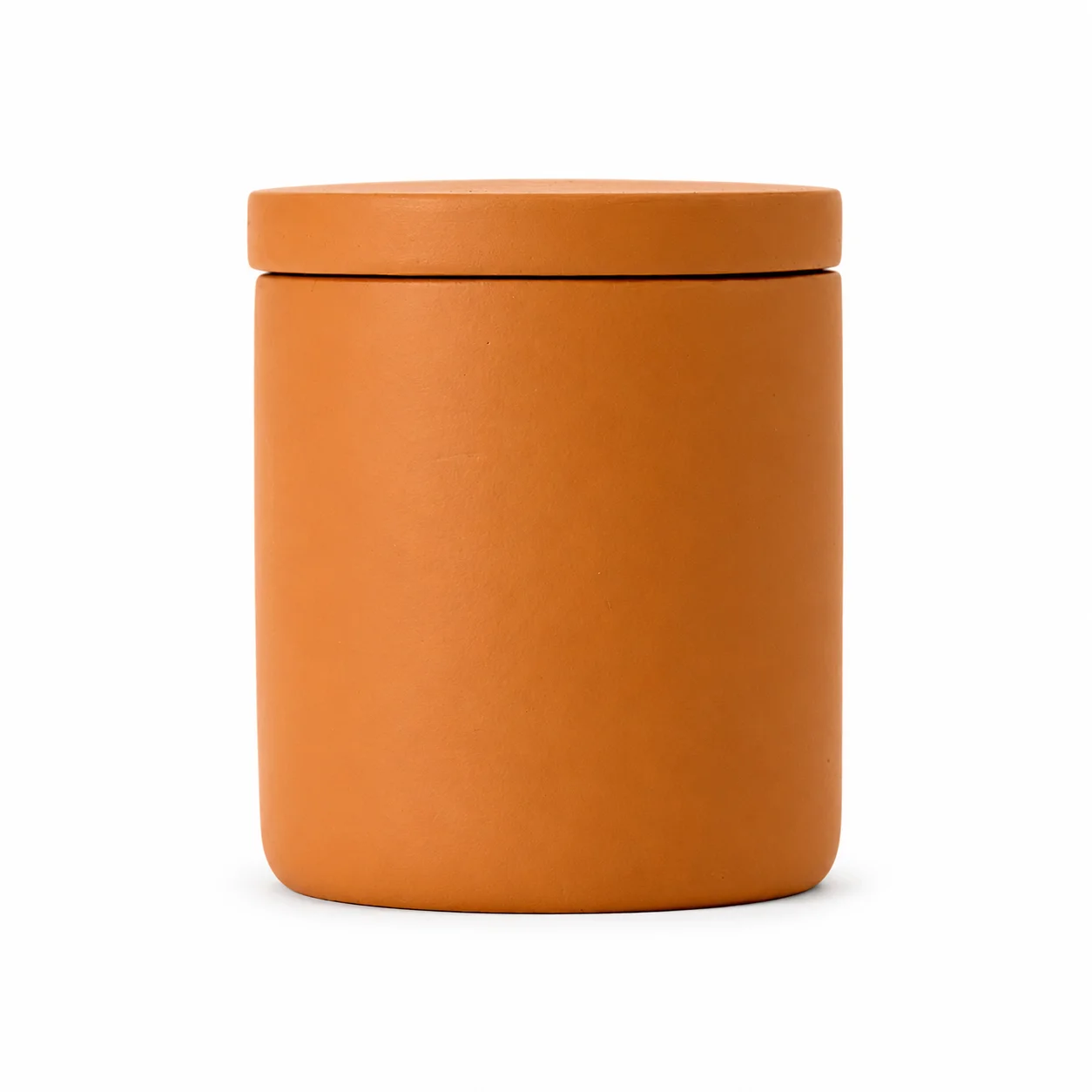 200ml Terracotta Concrete Jar with Lid