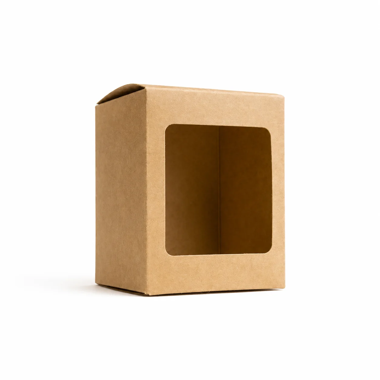 20cl Kraft Candle Box with Window