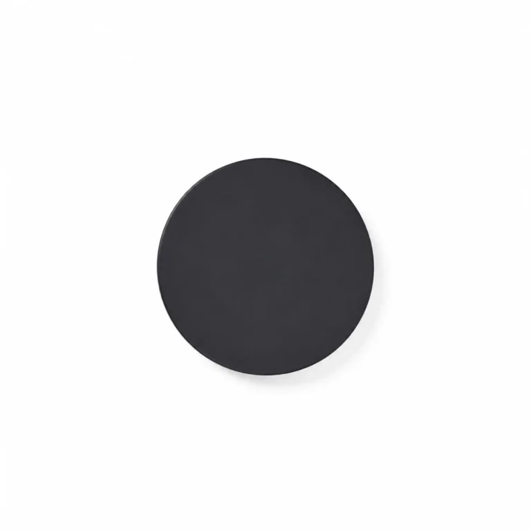 20cl Steel Black Candle Lid
