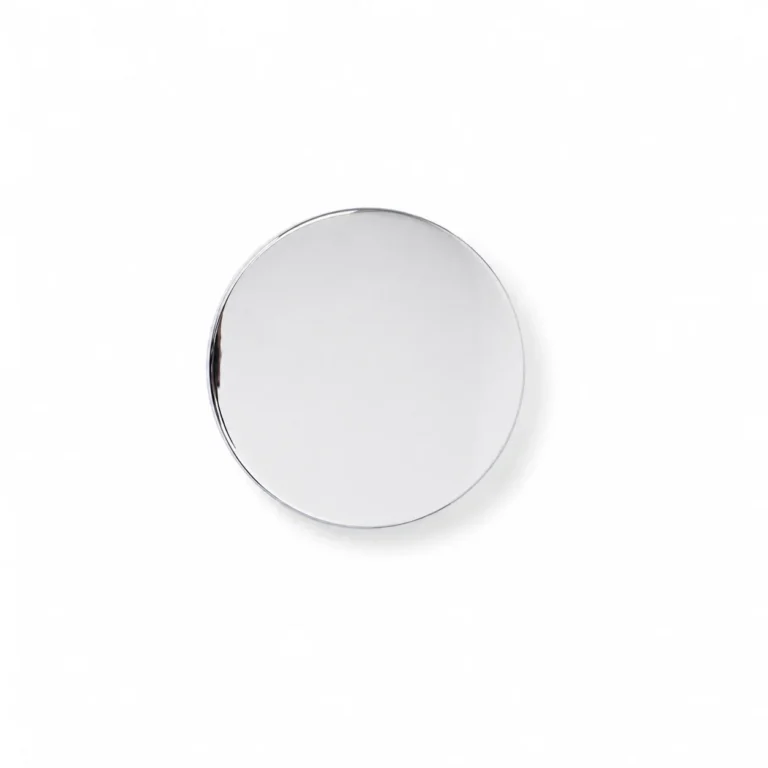 20cl Steel Silver Candle Lid