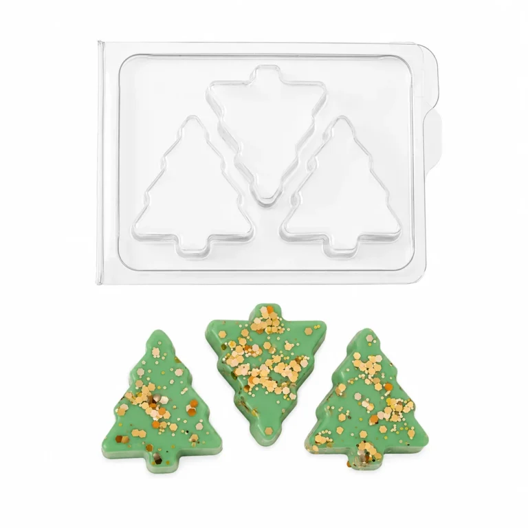 3 Segment Christmas Tree Wax Melt Clamshell