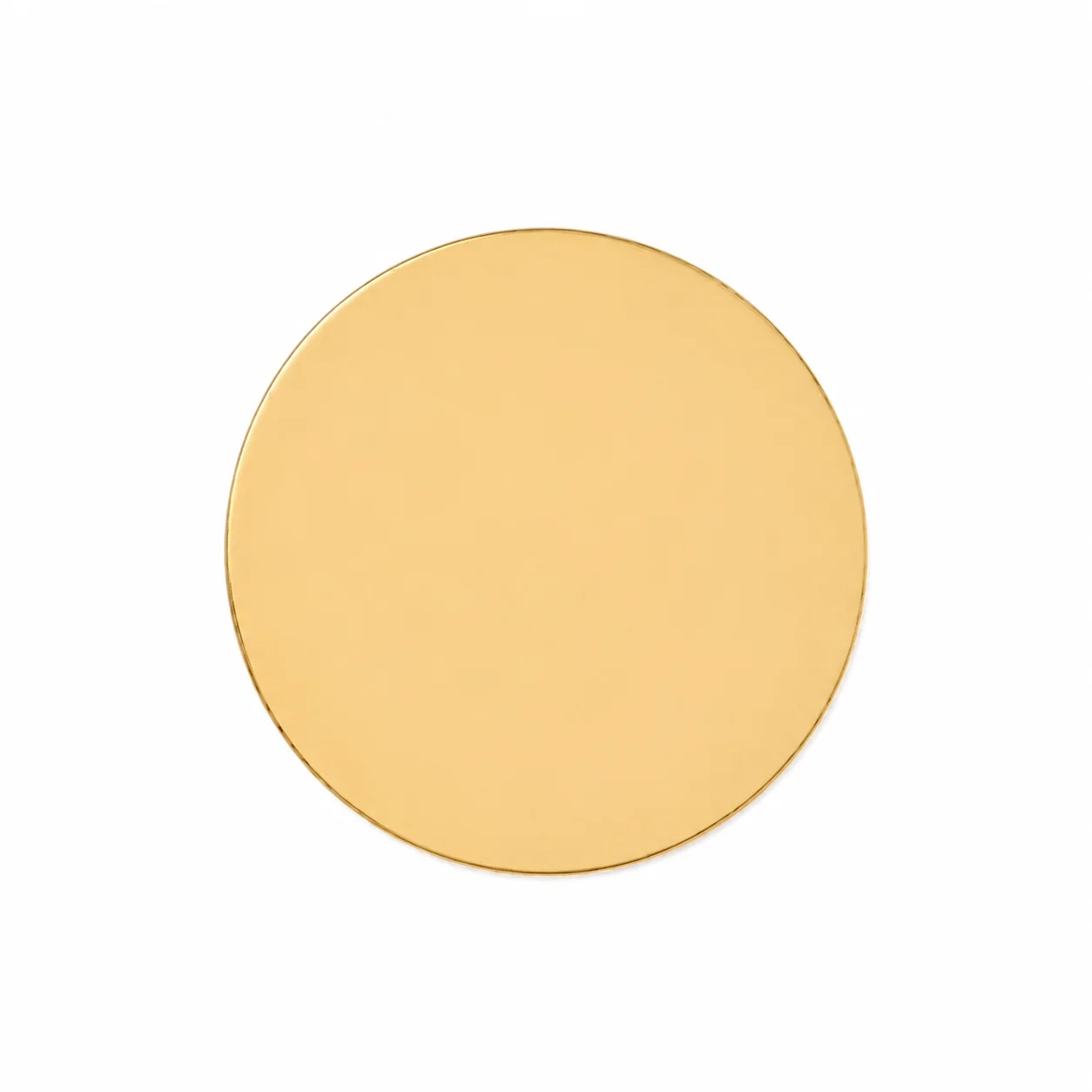 30cl Steel Gold Candle Lid