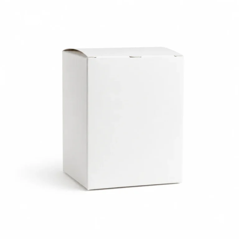 30cl White Candle Box