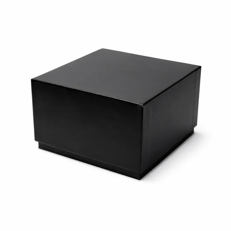 55cl Luxury Black Candle Box
