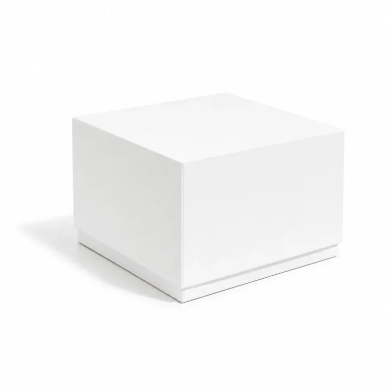 55cl Luxury White Candle Box