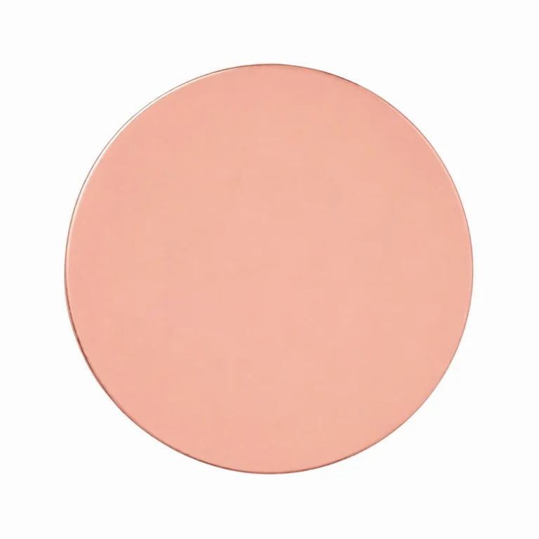 55cl Steel Rose Gold Candle Lid