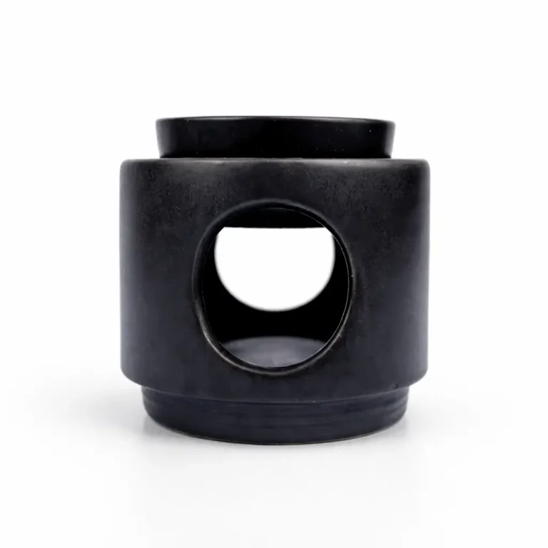 Black Two-Piece Ceramic Burner