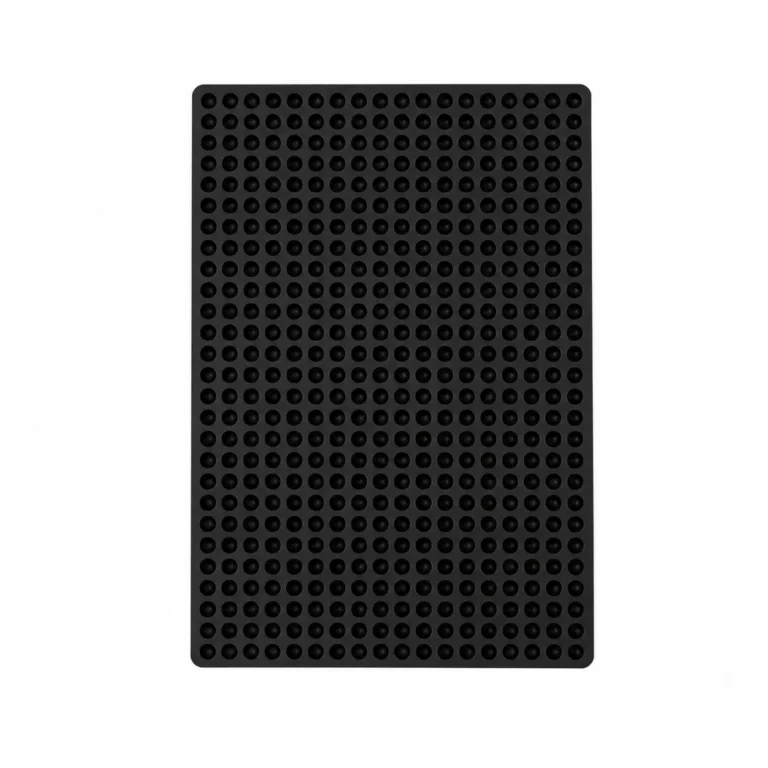 Black Tray Mould 468 Small Semicircles - 1.2cm