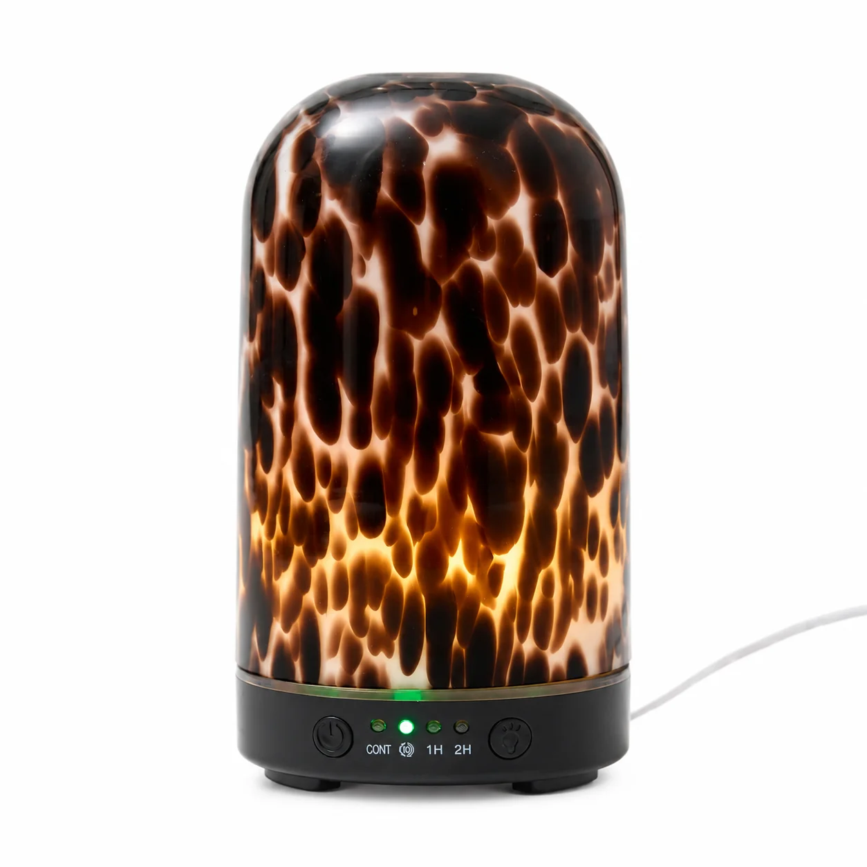 Brown Tort Glass Electric Aroma Diffuser Brown Tort Glass Electric Aroma Diffuser