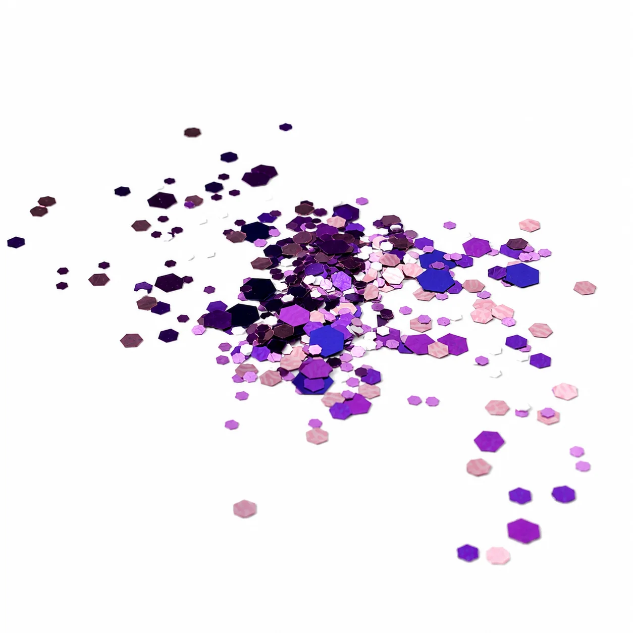 Chunky Purple Glitter