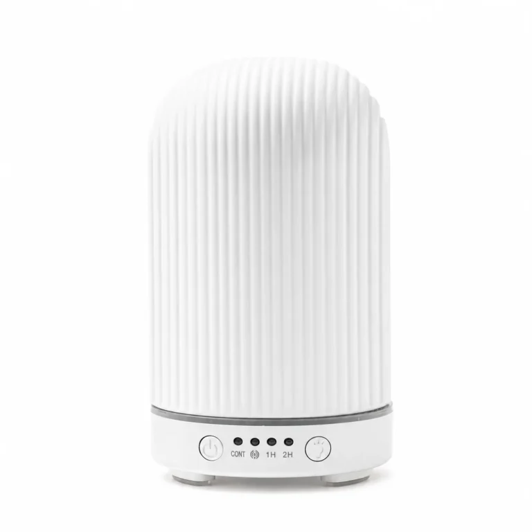 Electric Ceramic Square Ribbed Diffuser