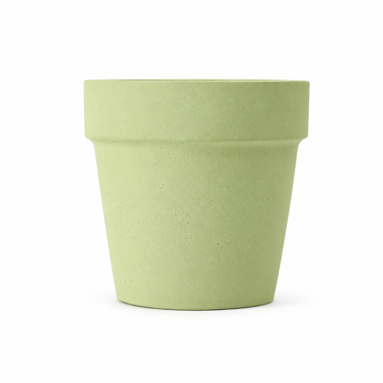 Green Concrete Lined Classic Pot