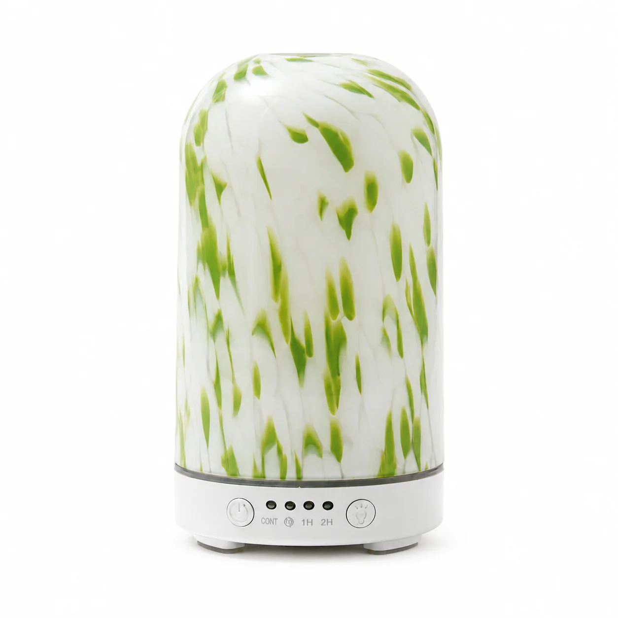Green Confetti Glass Electric Aroma Diffuser
