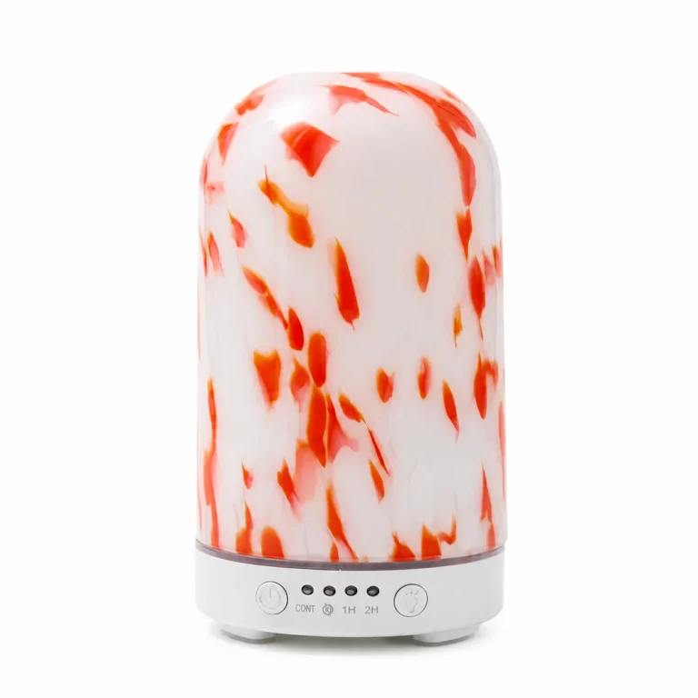 Orange Confetti Glass Electric Aroma Diffuser