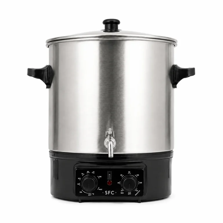 SFC 27 Litre Steel Wax Melter with Glass Lid