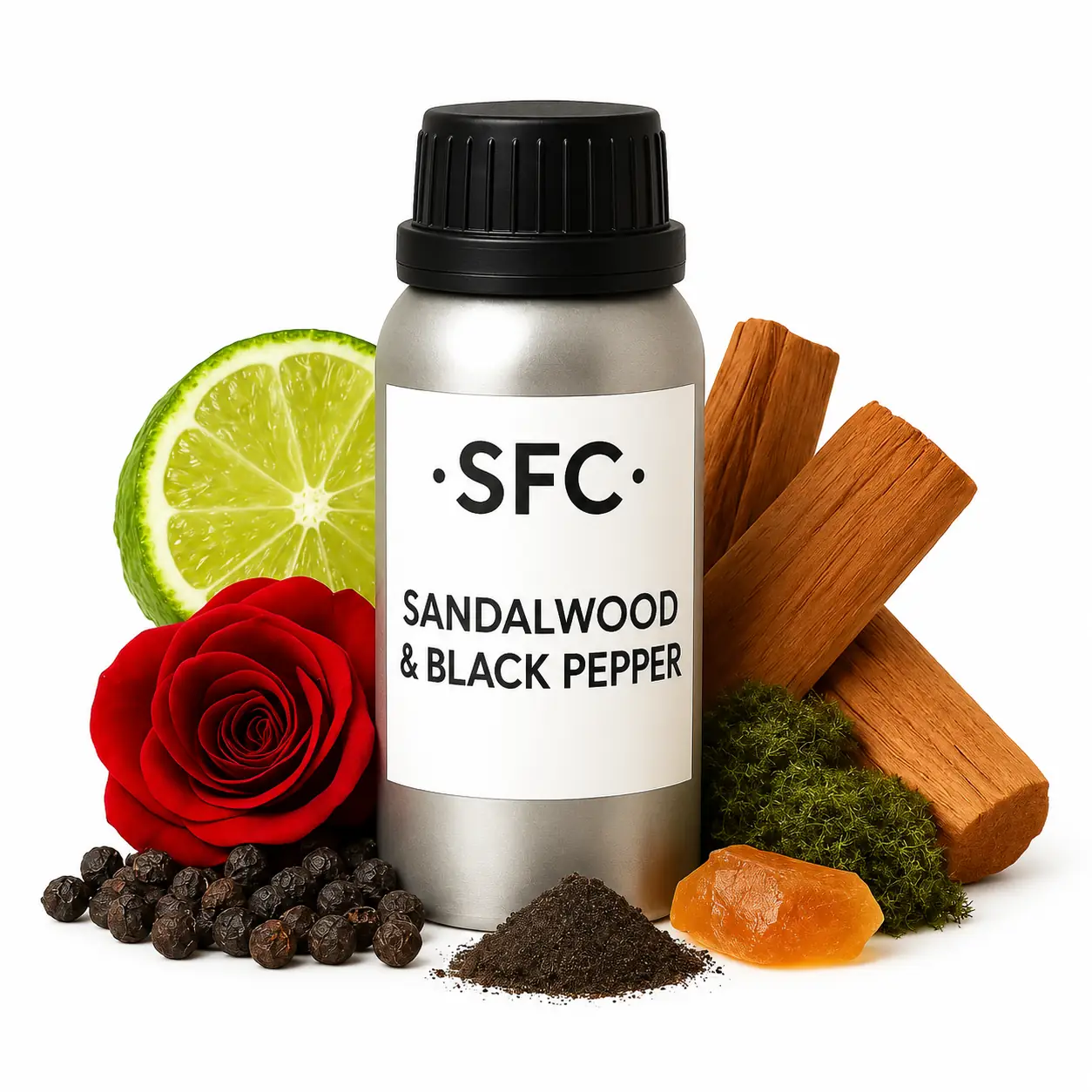 Sandalwood & Black Pepper Fragrance Oil
