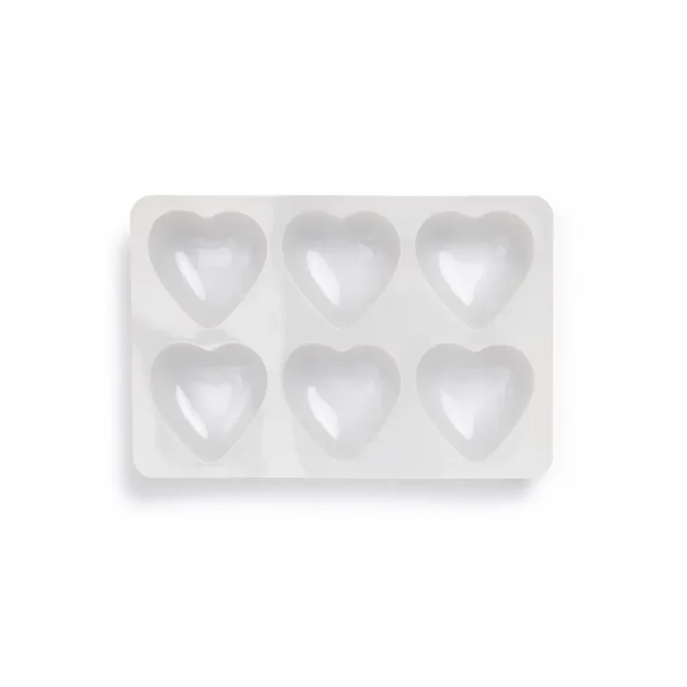 6 Cavity Heart Mould