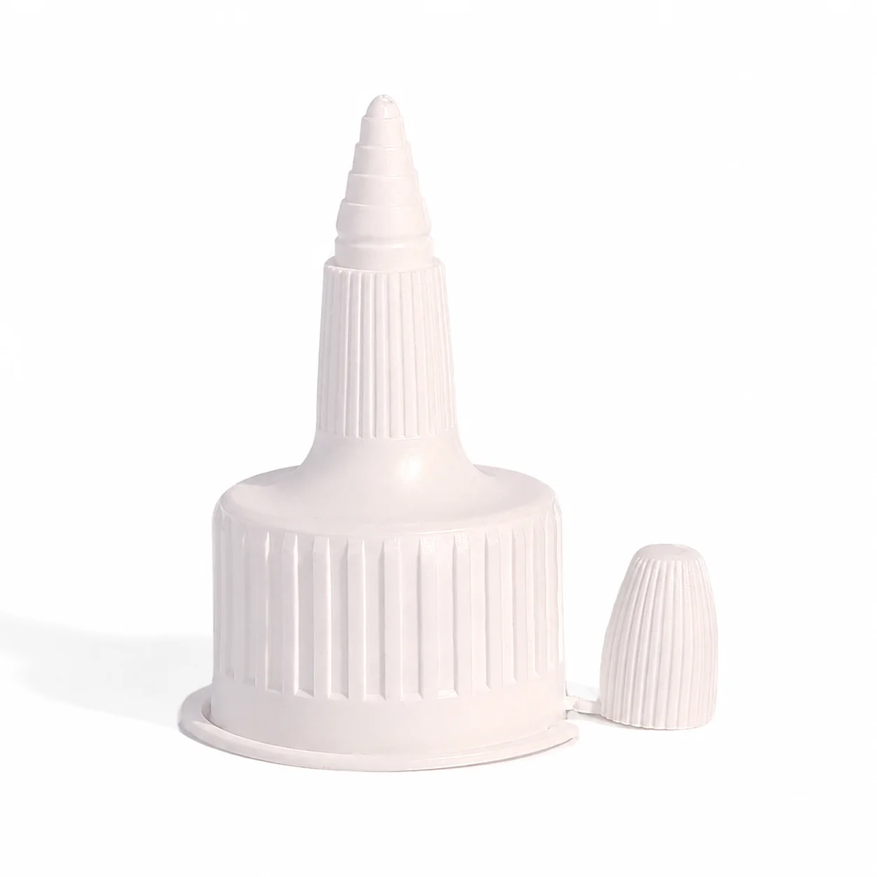White Twist Off Nozzle - 28mm