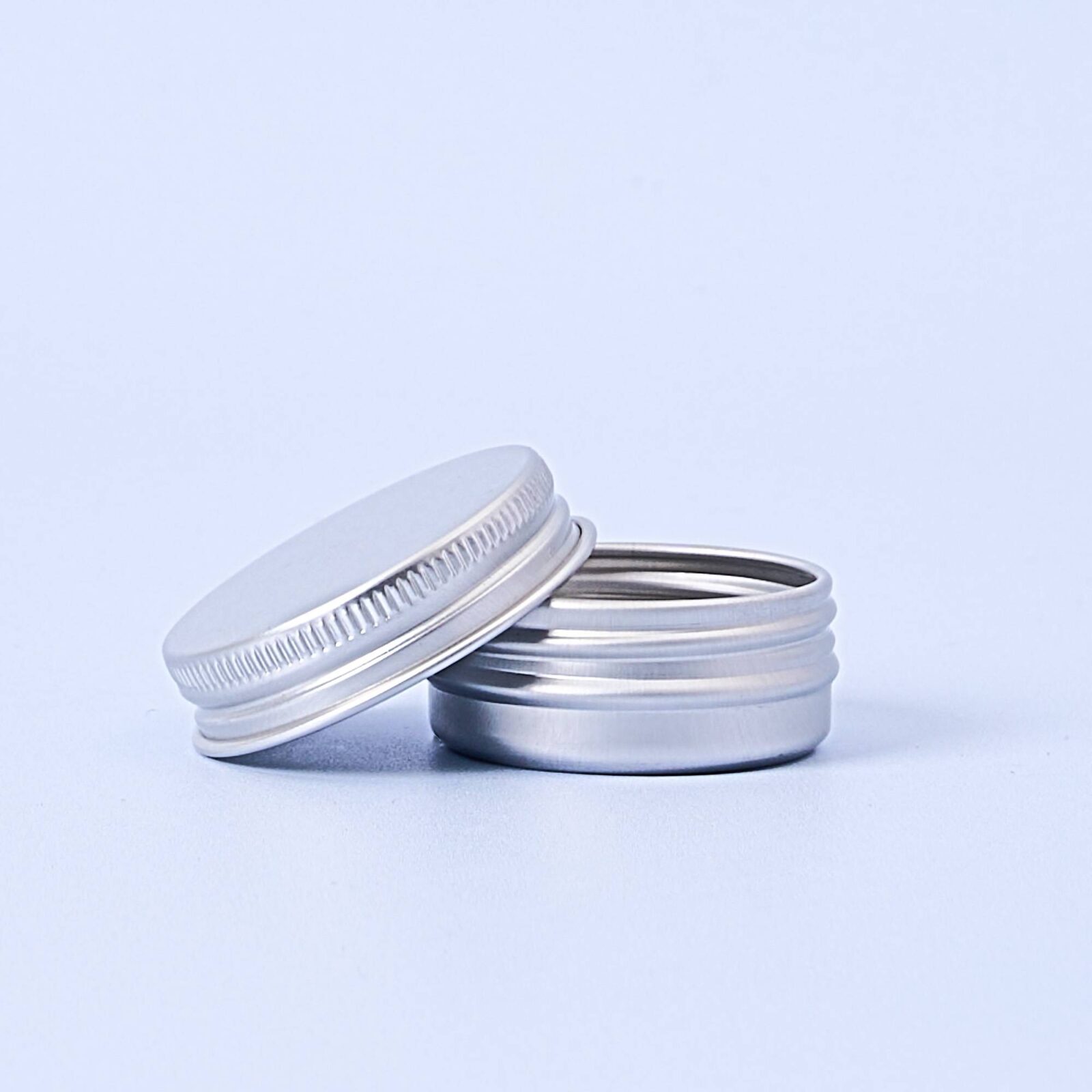 15ml Aluminium Silver Jar - Box of 10