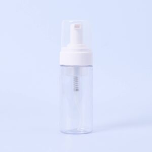 120ml PET Clear Bottle With White Foam Pump - Box of 10