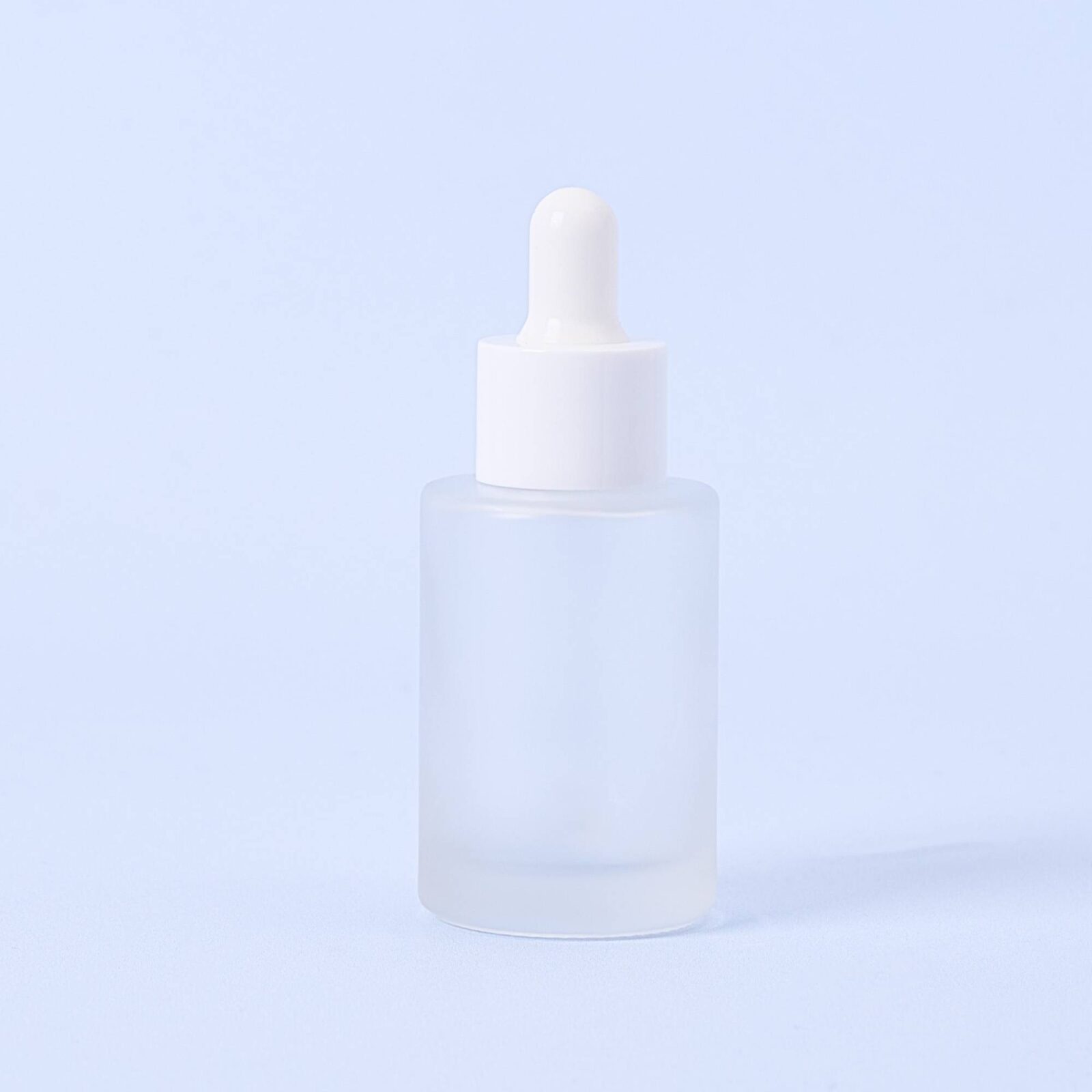 30ml Frosted Dropper Bottle With White Pipette - Box of 10