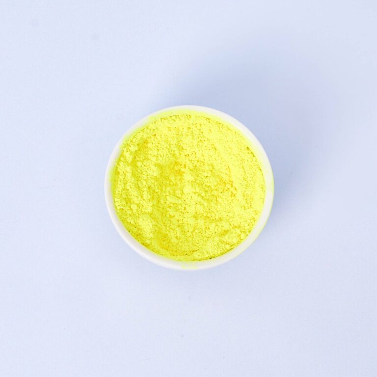 Non-Bleed Yellow Powder