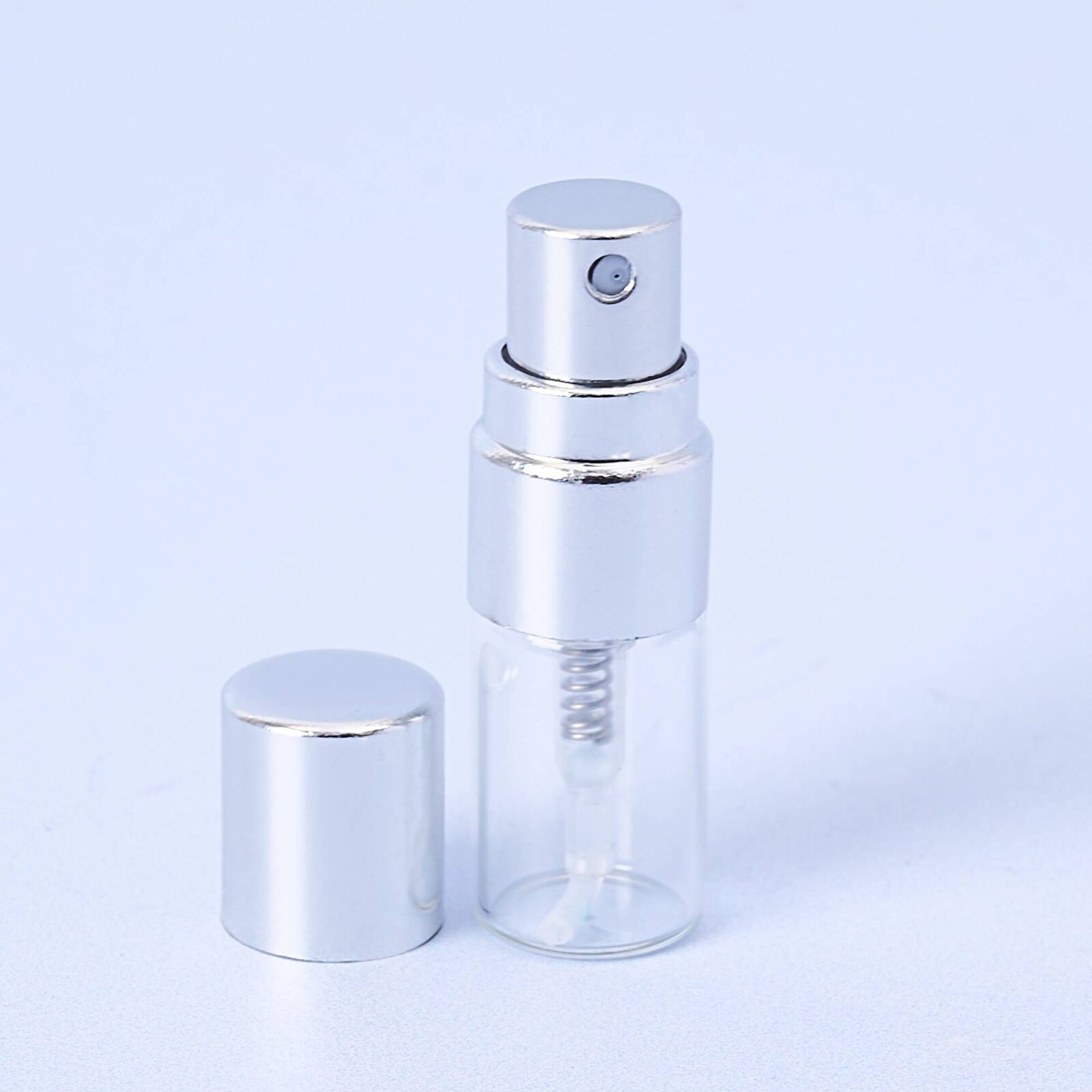 Silver 2ml Sample Perfume Bottles - Box of 10