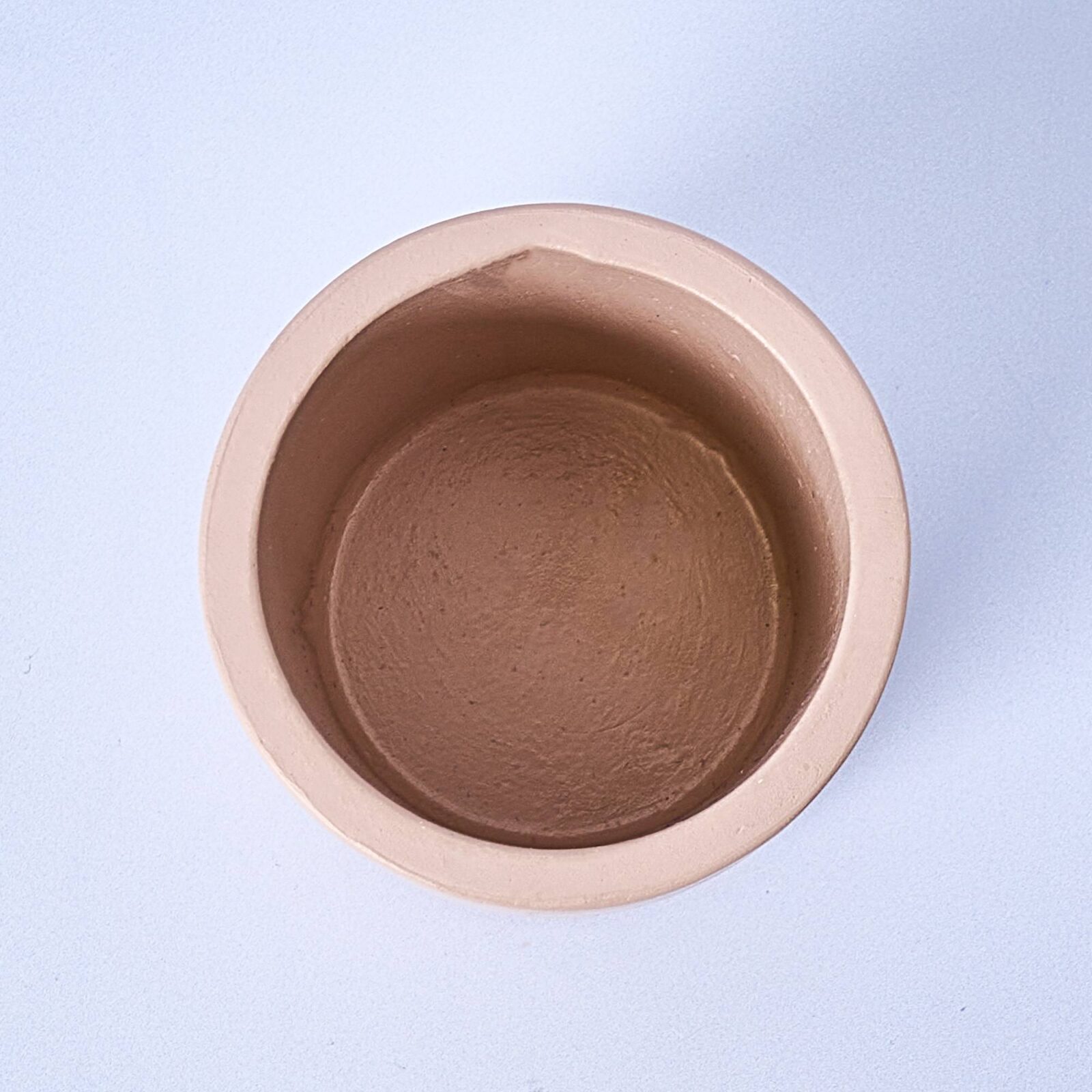 Nude Concrete Candle Jar With Lid Available at Supplies For Candles ™