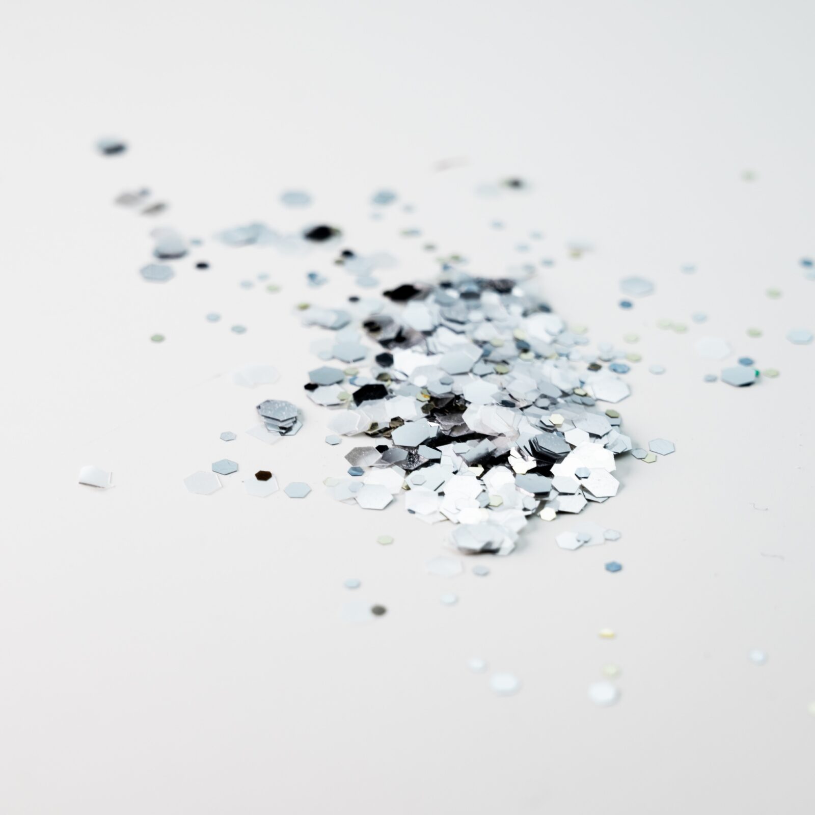 Chunky Silver Glitter