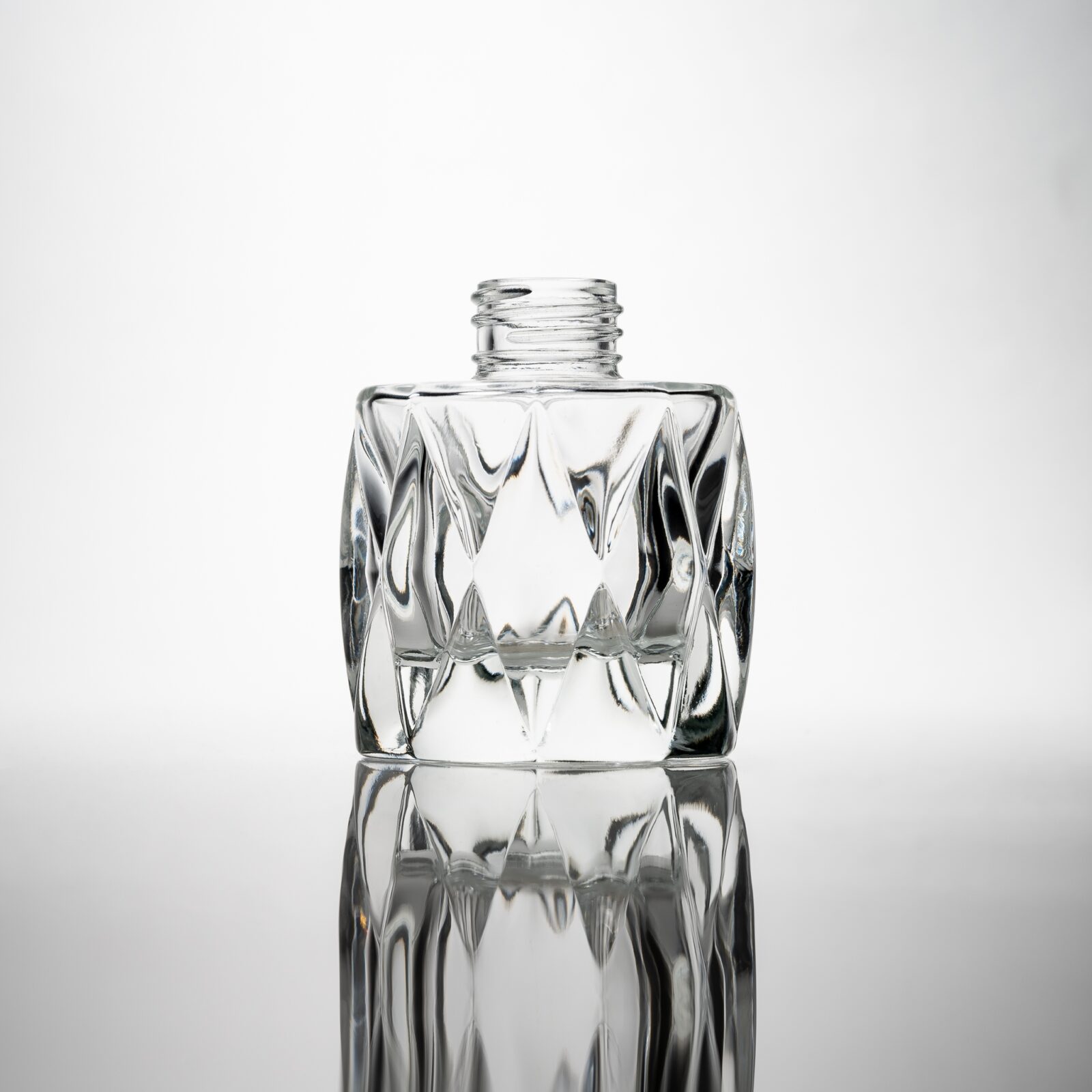 Decorative Clear 80ml Diffuser Bottle - Box of 6