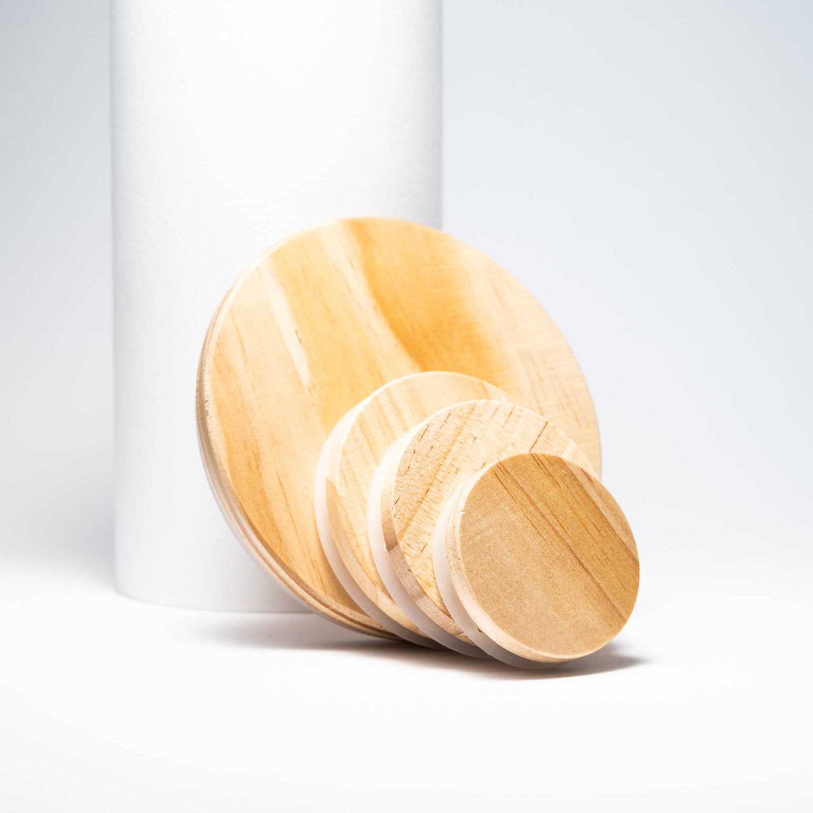 Wooden Candle Lids