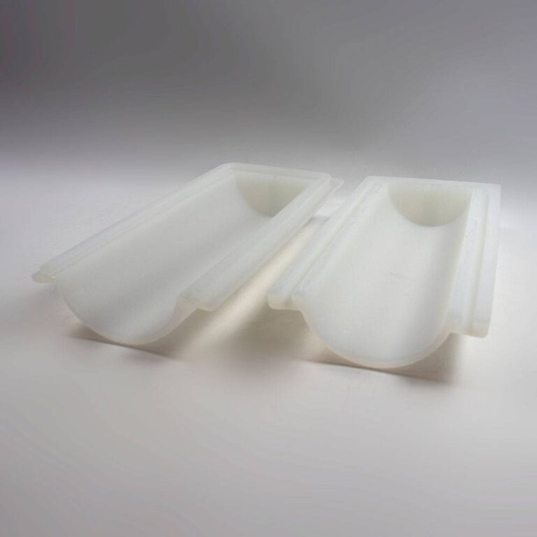 Cylindrical Mould, Silicone, Large - Two Halves