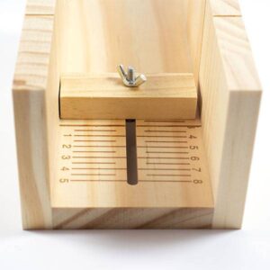 Wooden Silicone Mould with Cutter & Blade Set - Cutter