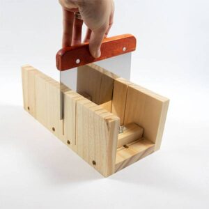 Wooden Silicone Mould with Cutter & Blade Set - Blade In Cutter