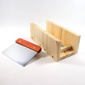 Wooden Silicone Mould with Cutter & Blade Set - Cutter & Blade