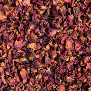 Red Superior Rose Petals, Small - Dried