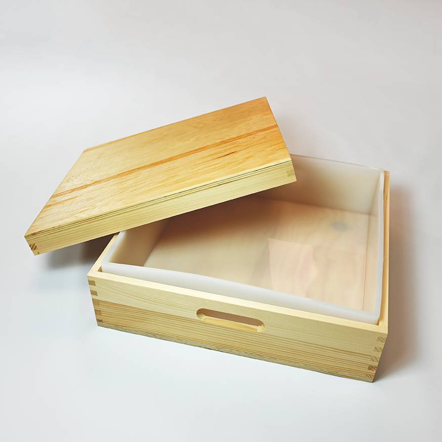 Soap Mould with Silicone Lining, 5kg, Square