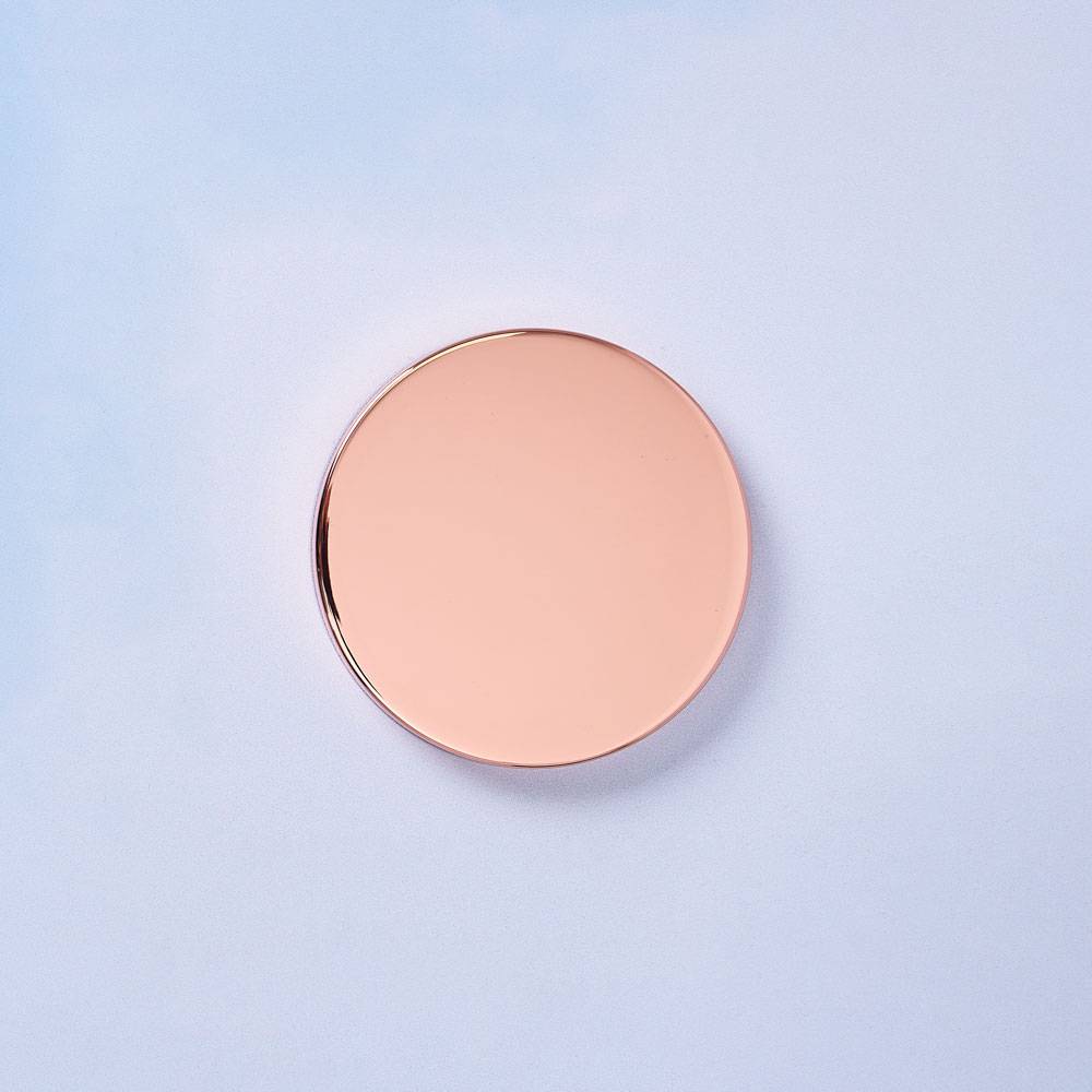 20cl Steel Rose Gold Candle Lid - Box of 6