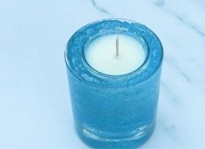 How To Make A Glitter Gel Candle