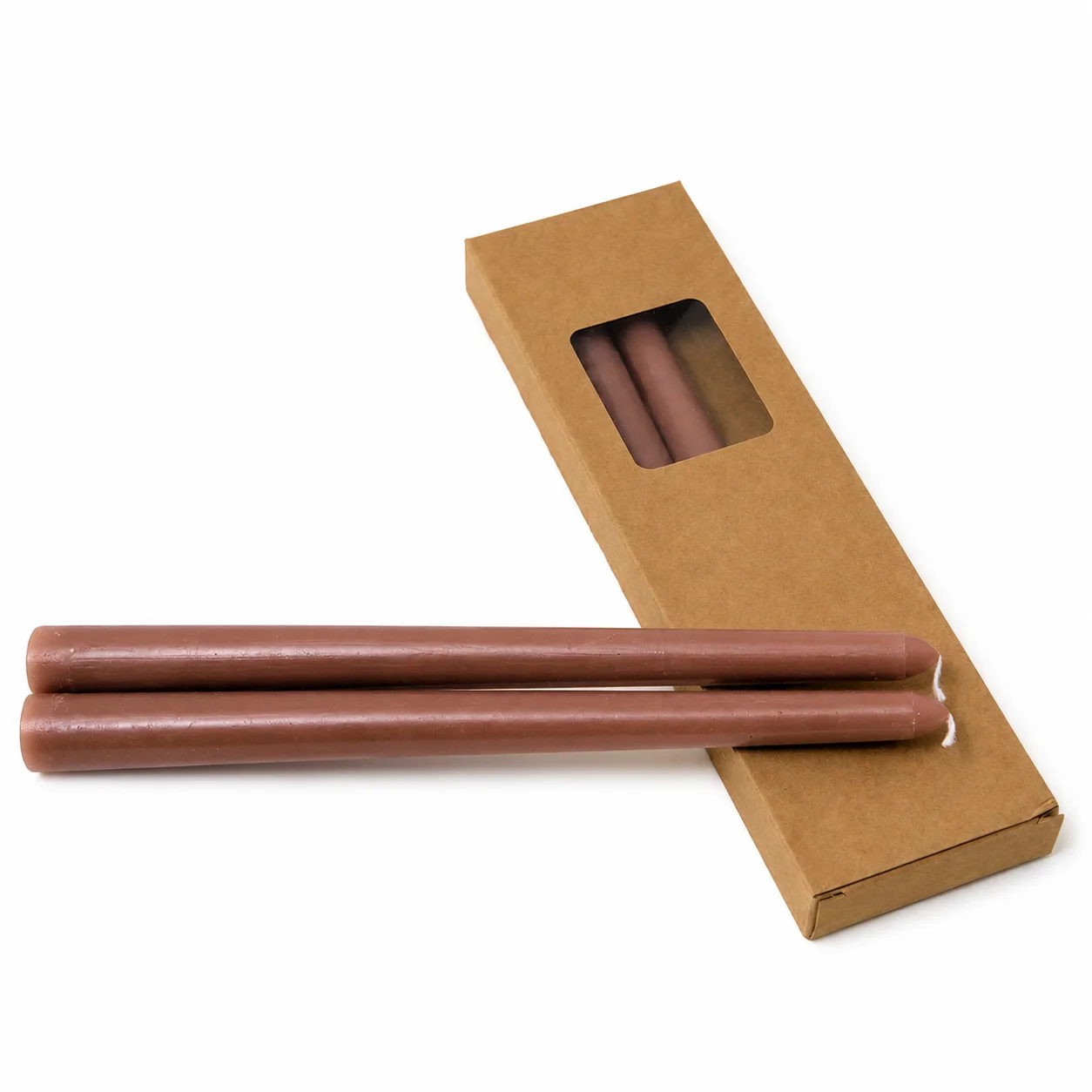 Brown Tapered Candles