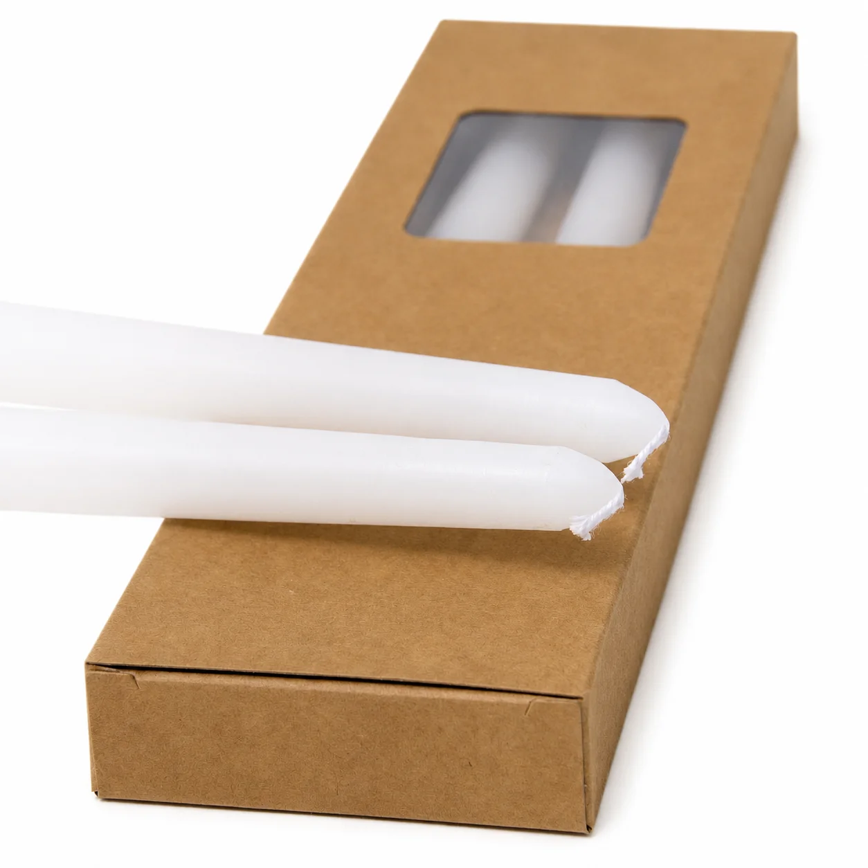 White Tapered Candles White Tapered Candles