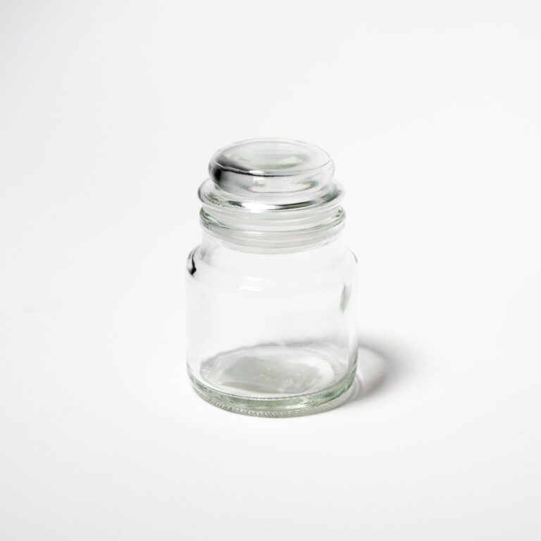 Traditional Clear Glass Jar 8cl
