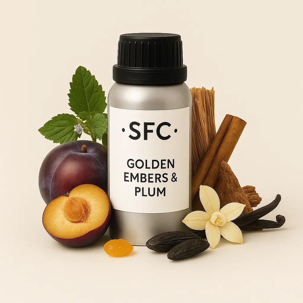 Golden Embers & Plum Fragrance Oil