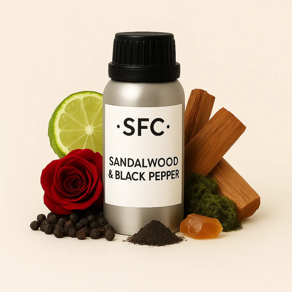 Sandalwood & Black Pepper Fragrance Oil
