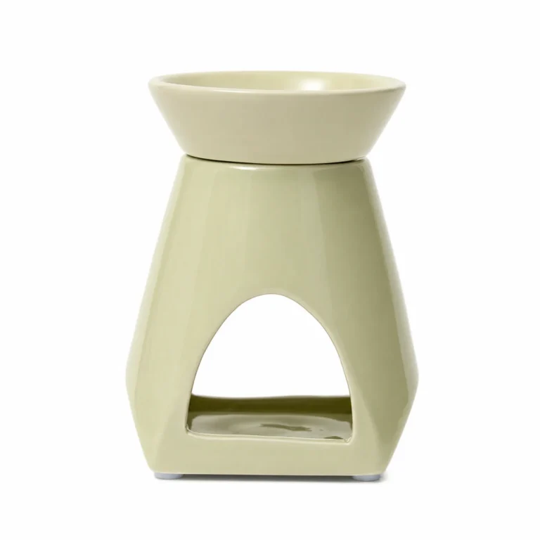Green Tapered Ceramic Two-Piece Burner