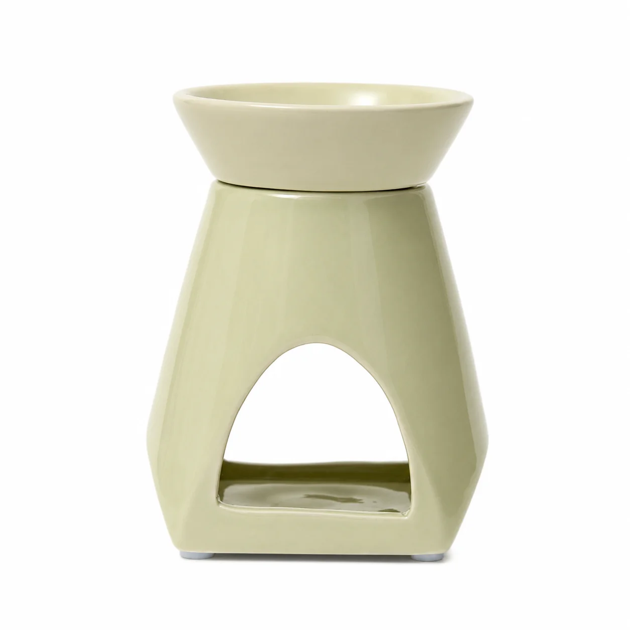 Green Tapered Ceramic Two-Piece Burner