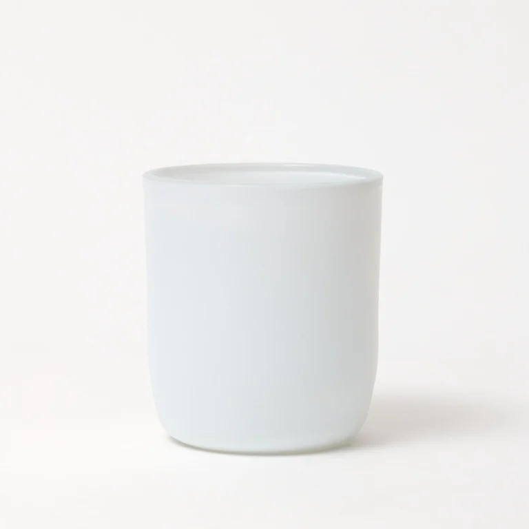 30cl matte curved white